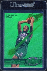 1997-98-metal-universe-precious-metal-gems-emerald-104-ray-allen