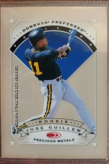 1997-donruss-preferred-precious-metals-25-jose-guillen