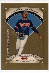 1997-donruss-preferred-precious-metals-6-kenny-lofton