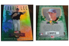 1998-leaf-rookies-and-stars-crusade-update-green-105-travis-lee