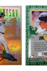 1998-leaf-rookies-and-stars-crusade-update-green-108-mark-kotsay