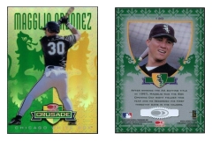 1998-leaf-rookies-and-stars-crusade-update-green-replacement-130-magglio-ordonez