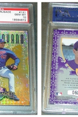 1998-leaf-rookies-and-stars-crusade-update-purple-121-carl-pavano