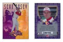 1998-leaf-rookies-and-stars-crusade-update-purple-128-sean-casey