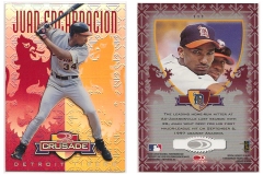 1998-leaf-rookies-and-stars-crusade-update-red-replacement-111-juan-encarnacion