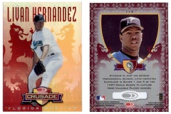 1998-leaf-rookies-and-stars-crusade-update-red-replacement-113-livan-hernandez