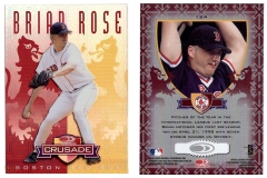 1998-leaf-rookies-and-stars-crusade-update-red-replacement-124-brian-rose