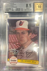 2001-donruss-rookie-reprints-autograph-rr1-cal-ripken-jr-bgs85