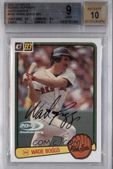 2001-donruss-rookie-reprints-autograph-rr2-wade-boggs-bgs9