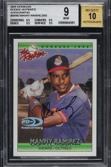 2001-donruss-rookie-reprints-autograph-rr39-manny-ramirez-bgs9