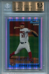 2013-bowman-rookie-reprint-blue-sapphire-refractors-ss-stephen-strasburg-bgs95