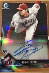 2018-bowman-chrome-rookie-autographs-gold-refractor-craso-shohei-ohtani