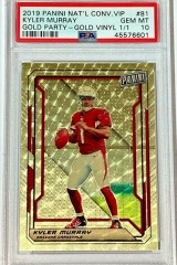 2019-panini-national-convention-vip-party-gold-vinyl-81-kyler-murray