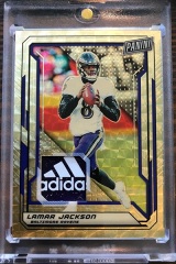 2019-panini-national-convention-vip-party-memorabilia-1of1-15-lamar-jackson