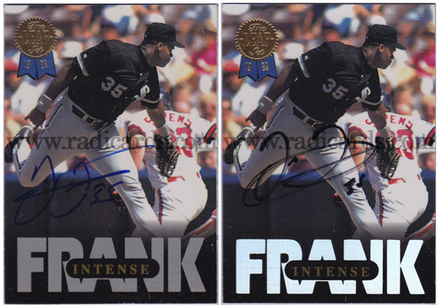 Frank Thomas Signature Comparison