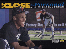 Michael Jordan 1994 Collector’s Choice #635 Black Error