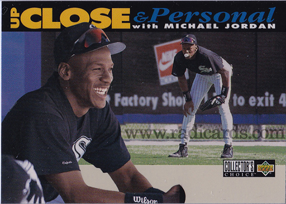 Michael Jordan 1994 Collector's Choice #635 Silver Error