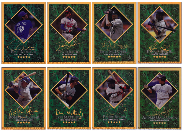 1994 Leaf Gold Stars Baseball Cards