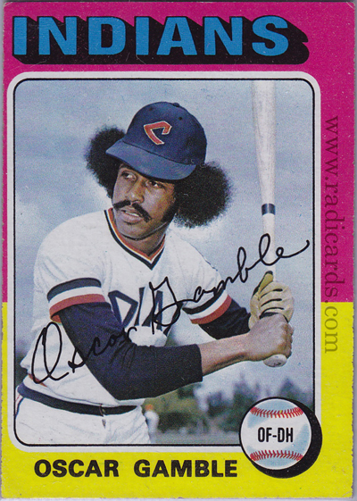 Oscar Gamble 1975 Topps #213