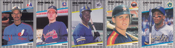 1989 Fleer Baseball Cards