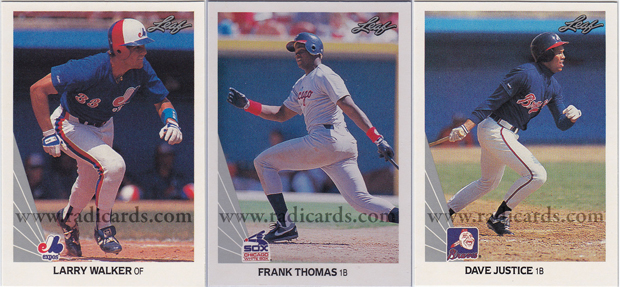 1990 Leaf S2 Rookies