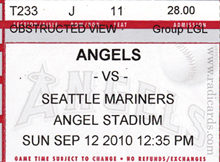 Angels v. Mariners | September 12, 2010