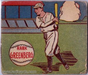 Hank Greenberg 1943 M.P. and Co. (R302-1) #12