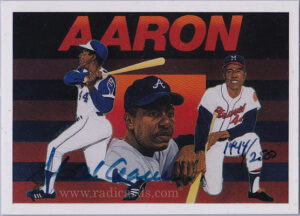 1991 Upper Deck Aaron Heroes #AU3 /2500