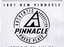 1997 New Pinnacle Press Plates