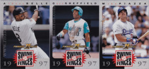 1997 Pinnacle X-Press Swing for the Fences Baseball Cards