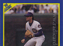 Ryne Sandberg 1990 Score #561 Variation Comparison