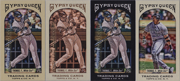 2011 Topps Gypsy Queen Mini Baseball Cards