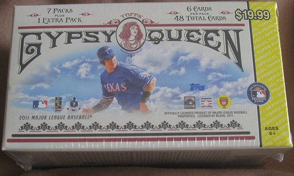 2011 Topps Gypsy Queen Retail Blaster Box