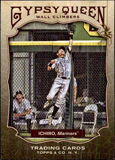 Ichiro Suzuki 2011 Topps Gypsy Queen Wall Climbers #WC6