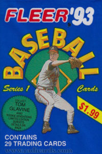 1993 Fleer Baseball S1 Jumbo Pack