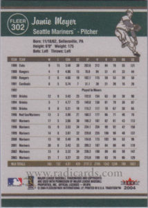 2004 Fleer Tradition Baseball Cards