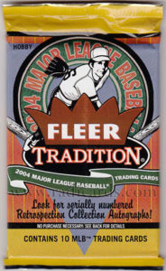 2004 Fleer Tradition Hobby Pack