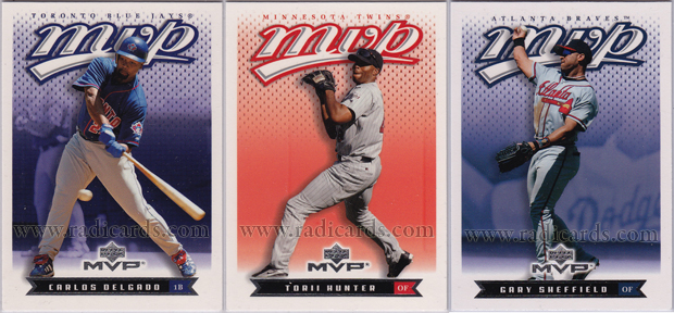 2003 Upper Deck MVP Baseball Cards