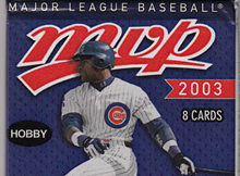 2003 Upper Deck MVP Hobby Pack Break