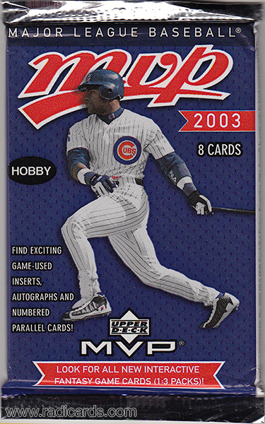 2003 Upper Deck MVP Hobby Pack