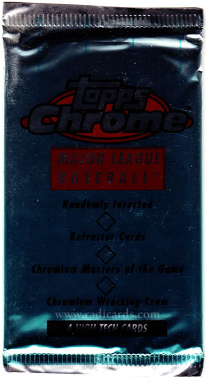 1996 Topps Chrome Baseball Pack