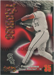 Frank Thomas 1998 Circa Thunder #45 Super Rave /25