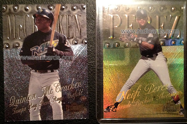 1999 Metal Universe Precious Metal Gems Baseball Cards