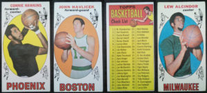 1969-70 Topps Basketball Cards