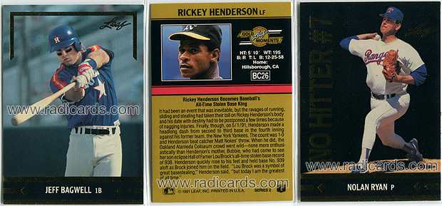 1991 Leaf Baseball Cards