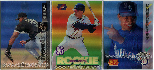 1995 Sportflix Baseball Cards