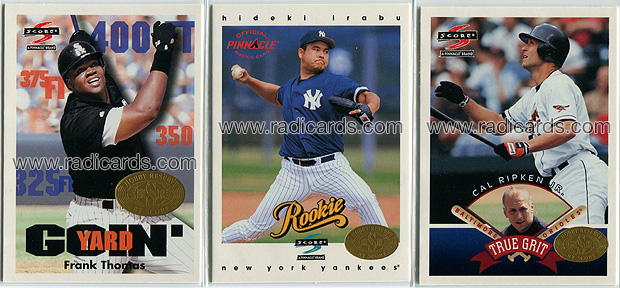 1997 Score Hobby Reserve Baseball Cards