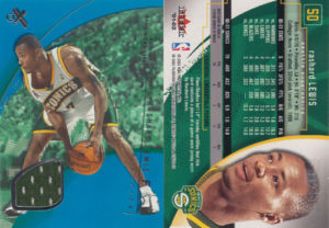 Rashard Lewis 2001 E-X #50 Essential Credential Future /11