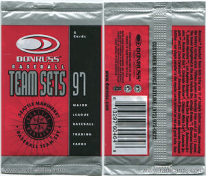 1997 Donruss Team Sets Mariners Pack