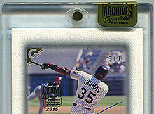 2015 Topps Archive Signature Series Frank Thomas Baseball Cards